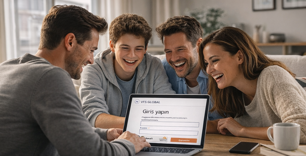 VFS Global Tracking Screen